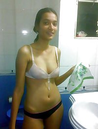 Real Indian Desi Skinny Teen Homemade Clicks