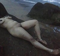 Indian Desi Aunty MILF Hot Wife Swinger Cuckold at Beach
